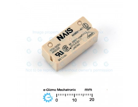 NAIS ST2-DC5V 5V 8A 250VAC Power Relay DPNO UL CSA VDE