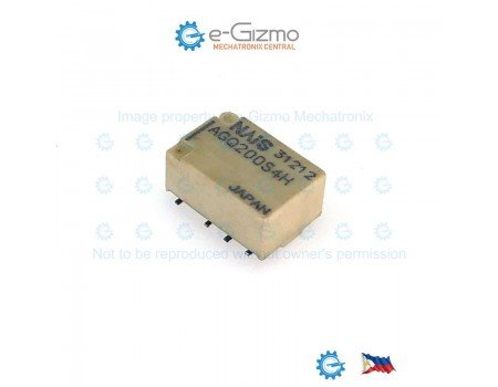 NAIS AGQ200S4H 4.5V 1A DPDT Ultra Small Package Flat Polarized SMD Relay
