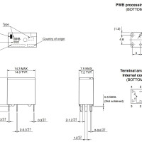 Omron Automotive Relay 12V G8NB-17SR 25A SPDT