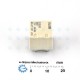 ACJ2112P 12V SPST Twin Miniature Automotive Relay 20A