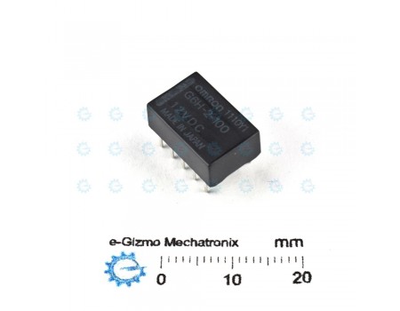 Omron G6H-2-100 Ultra Sensitive Compact DPDT Relay 12V DIP