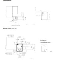 V23138-R1005-A403 Single SPDT Nano Automotive Relay 12VDC 20A