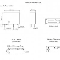 HF46F-G/12-H1 SPST 12V 7A Relay