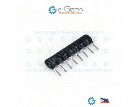 BI SIL Thick Film Resistor Network 4x 150R 8pins Isolated