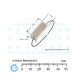 50R 5W Ceramic Cement Axial Lead Resistor