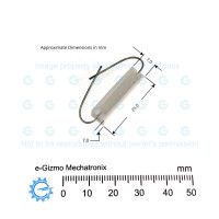 100K 5W Ceramic Cement Axial Lead Resistor