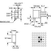Spectrol 200K Precision Trimmer - 3/8” square, multiturn 64Z 204