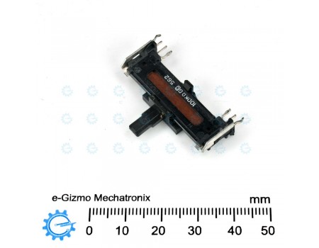 Panasonic Dual Slide Potentiometer 100KG x2 562 Open Frame Center Detent