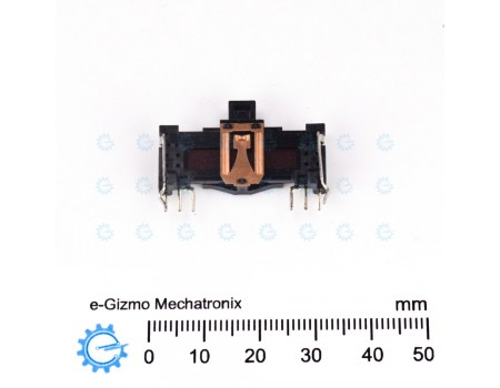 Alps Dual Slide Potentiometer 50KB x2 Open Frame Center Detent