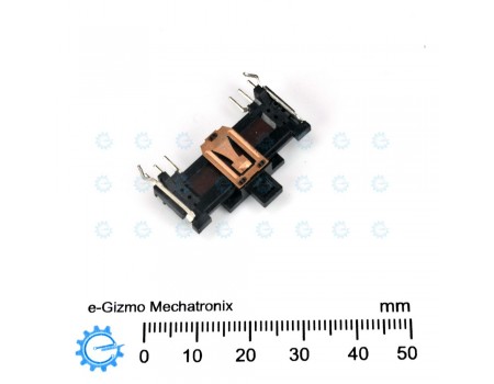 Alps Dual Slide Potentiometer 50KB x2 Open Frame Center Detent