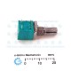 A50K Audio Tapered Sealed Potentiometer with switch