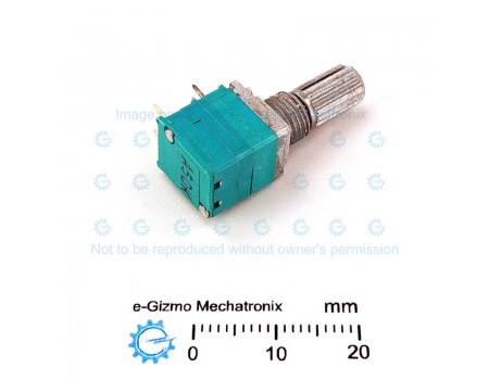 A50K Audio Tapered Sealed Potentiometer with switch
