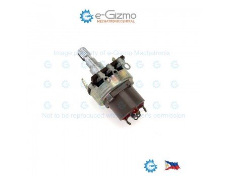 Panasonic 310K Linear Potentiometer with 2 Pole Push Switch