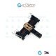 Single Slide Potentiometer Fader 250K B4 taper x1 Open Frame Center Detent