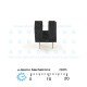 Vishay TCST1103 Transmissive Optical Sensor with Phototransistor Output