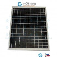 Solar Panel 19.2V 20Wp 340x420mm Aluminum Frame