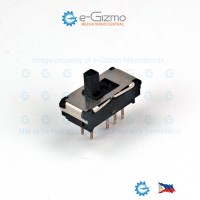 Hosiden 2P3T Miniature Slide Switch 3-position HSW1031-01-410