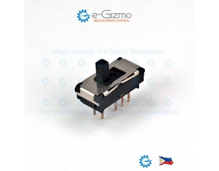 Hosiden 2P3T Miniature Slide Switch 3-position HSW1031-01-410