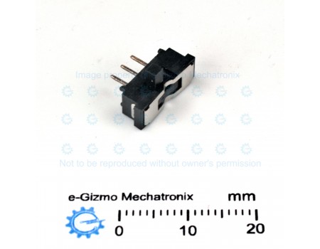 Hosiden 1P2T Miniature Slide Switch SPST HSW1956-01-500