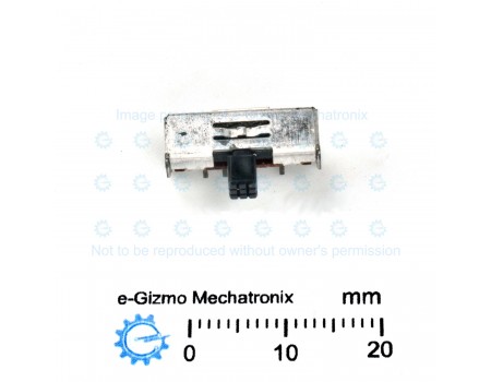 Hosiden 2P3T Miniature Slide Switch SPST Low Profile HSW1051-01-210