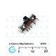 Hosiden 2P3T Miniature Slide Switch SPST Low Profile HSW1051-01-210