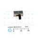 SK-12F14 SK12F14 1P2T Miniature Slide Switch SPST Non Shorting