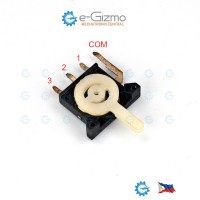 Selector Switch 3 position 1 pole 3A PCB Solderable 1P3T