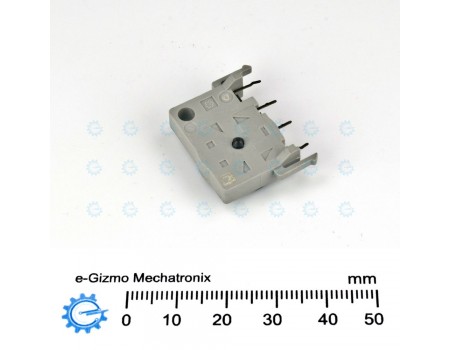 Voltage Selector Switch 2 position PCB Solderable 1P2T