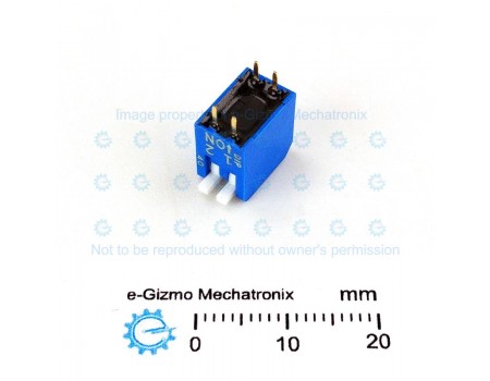 Diptronics 2-way Piano Type DIP Switch