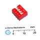 DIP Switch 4-Pole 8-Pins