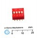 DIP Switch 4-Pole 8-Pins
