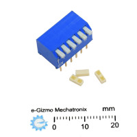 DIP Switch 2PSTx3 SPSTx6