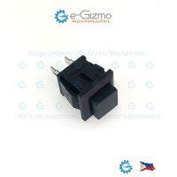 DS-430 SPST Pushbutton Switch Black Normally Open