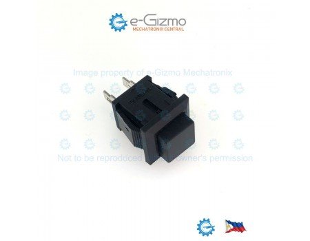 DS-430 SPST Pushbutton Switch Black Normally Open