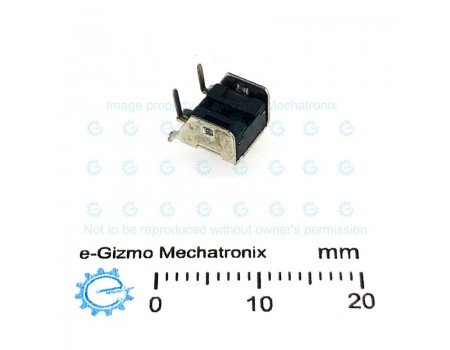 Tact Tactile Switch SPST 6x6mm Right Angle SMD 1102VS Series