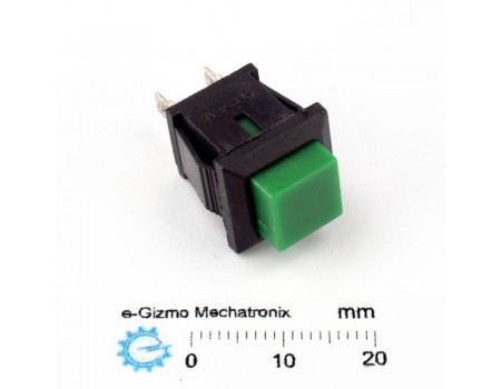 DS-430 SPST Pushbutton Switch Green Normally Open