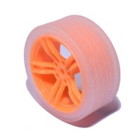 Vanity Wheel - Org/White