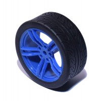 Vanity Wheel- Blue/Black