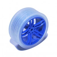 Vanity Wheel- Blue/White