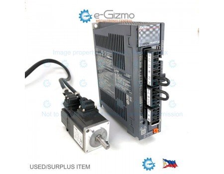 Mitsubishi 100W Digital Servo Amplifier MR-J4-10A with HG-KR13 Servo Motor Combi