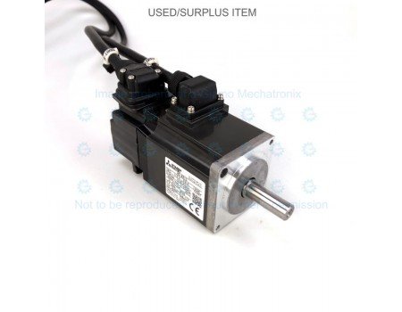 Mitsubishi 100W Digital Servo Amplifier MR-J4-10A with HG-KR13 Servo Motor Combi