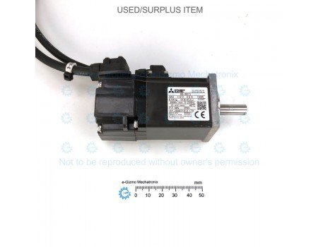 Mitsubishi 100W Digital Servo Amplifier MR-J4-10A with HG-KR13 Servo Motor Combi