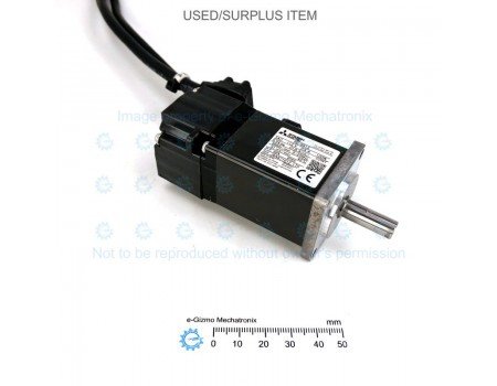 Mitsubishi 100W Digital Servo Amplifier MR-J4-10A with HG-KR13 Servo Motor Combi