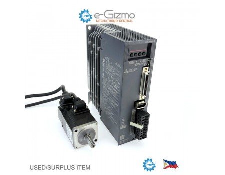 Mitsubishi 100W Digital Servo Amplifier MR-JE-10A with HG-KN13 Servo Motor Combi