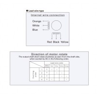 103H7824 Unipolar Stepping Motor 2.0A 1.8 deg 60mm NEMA 24