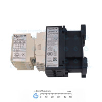 Schneider 7.5kW 24VAC coil Contactor with Aux Contacts LC1D18B7C+LADN22 [USED]