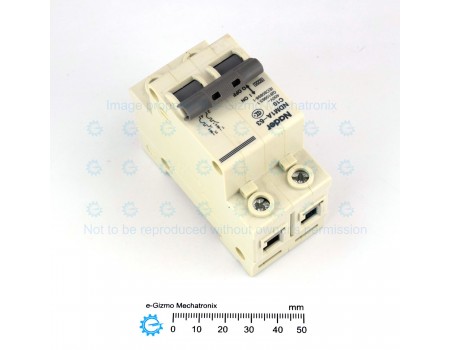 Nader 2-pole Circuit Breaker 10A NDM1A-63-C10 [USED]