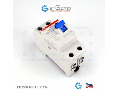 ABB 2-pole 25A Residual Current RCCB ELB GFI Circuit Breaker F202 [Surplus]