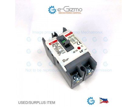 LS 2-Poles 20A 110VAC to 460VAC Industrial Circuit Breaker with Quick Test