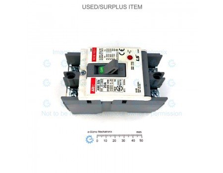 LS 2-Poles 20A 110VAC to 460VAC Industrial Circuit Breaker with Quick Test